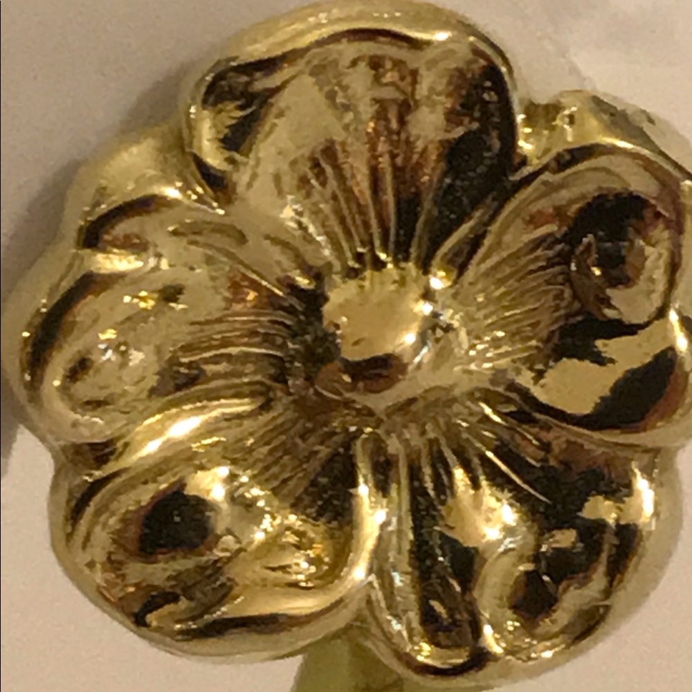 Gorgeous 18Kt gold detachable gem drop earrings - Picture 4 of 16